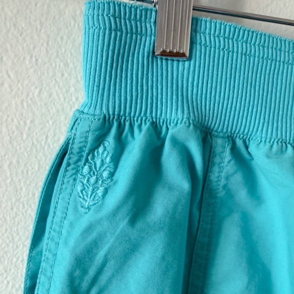 Free People Movement Mesmerize Me Solid Pants Size Medium in Poolside PreLoved - Picture 4 of 8